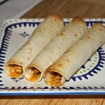 Baked Chicken Taquitos