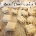 Almond Creme Cookies