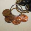 Hand Stamped Penny Keychain