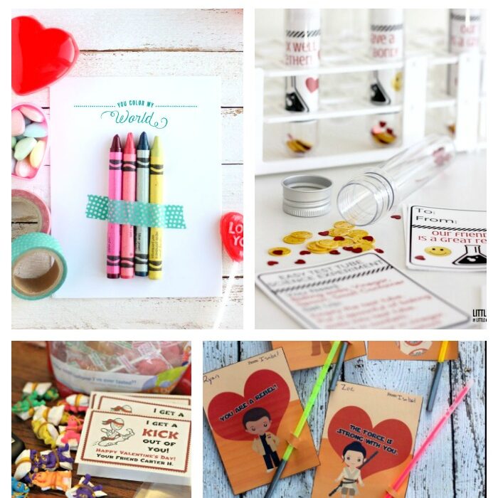 Non-Candy Valentines – Free Printables!